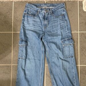 Old Navy Light Blue Straight Leg Jeans